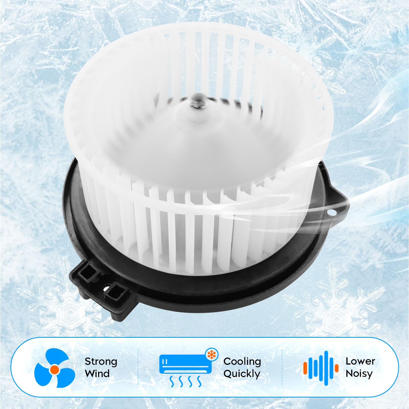 Amazon | Youxmoto ABSプラスチック HVAC ヒーターブロワーモーター